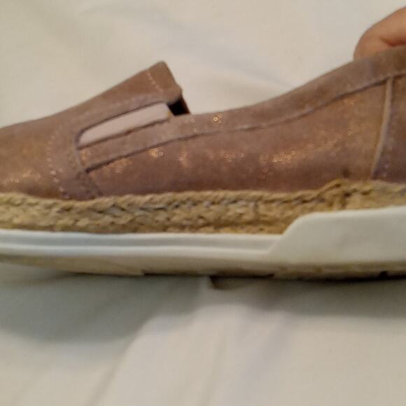 Umberto Raffini Wynne Slip On Champagne Crackled Size 8. Casual - Picture 6 of 7